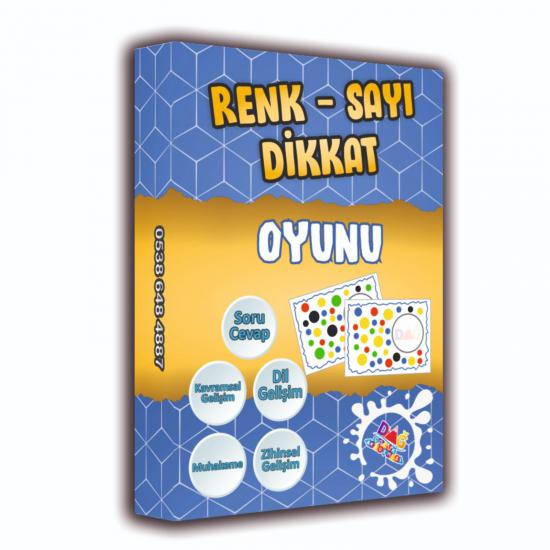 RENK SAYI DİKKAT OYUNU