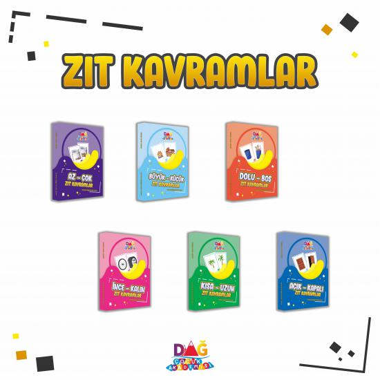 Zıt Kavramlar 6 Kutu