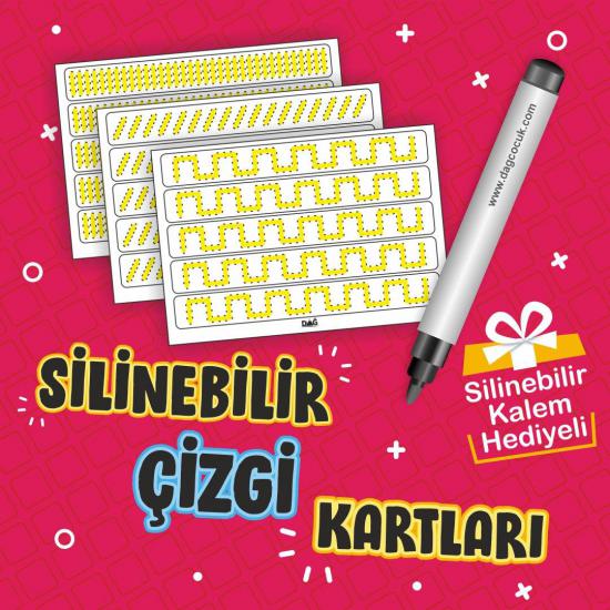 Silinebilir Çizgi Kartları